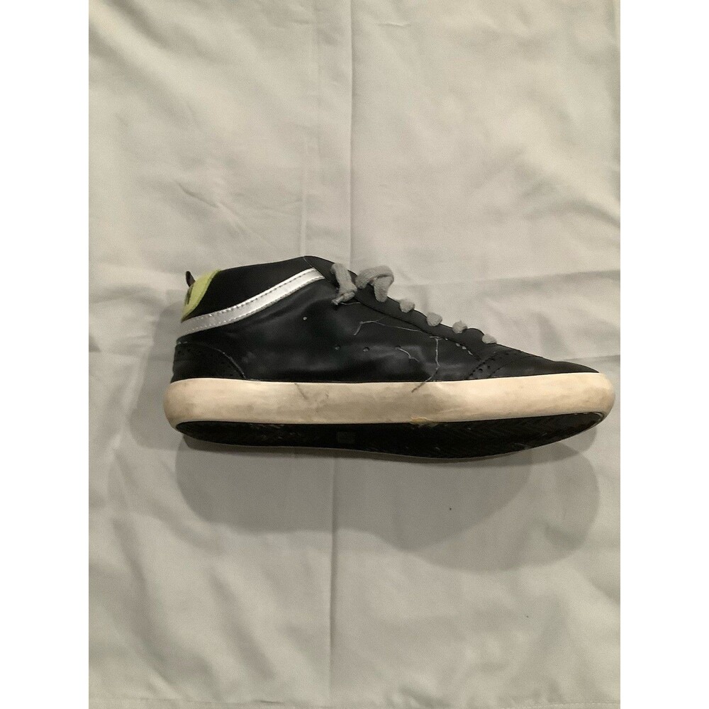 Golden Goose Star Mid Black with Silver Glitter Women’s size 40 - Picture 6 of 16